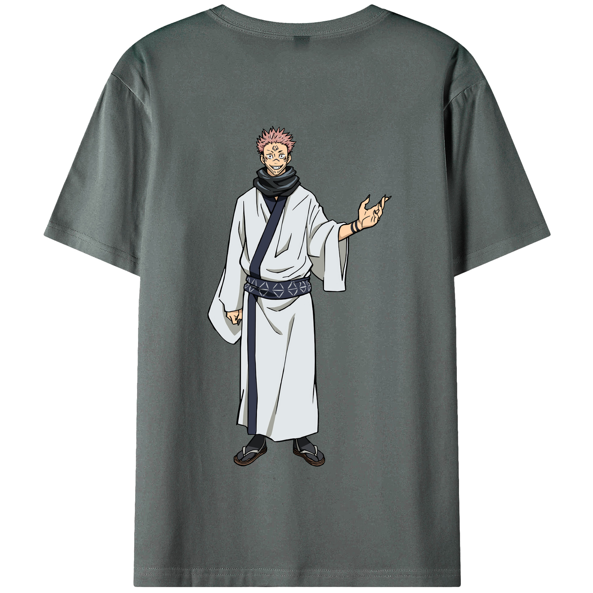 （画像用） 呪術廻戦 Jujutsu Kaisen 綿100％半袖Tシャツ（背面プリント）